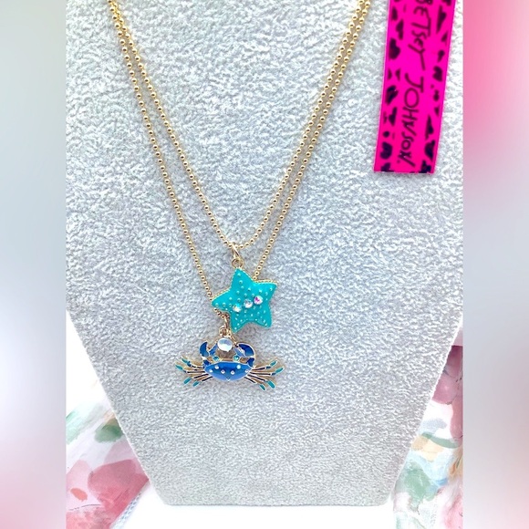 Betsey Johnson Sea-life Layered Necklace - Picture 2 of 2